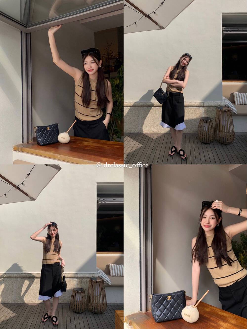 2023 early spring new style! [DT CLASSIC] striped simple knitted vest/sling 5371# ZXL