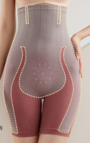 High Waist Abdomen Underpants Women's Powerful Fat Burning Body Shaping Body Lifting Buttocks