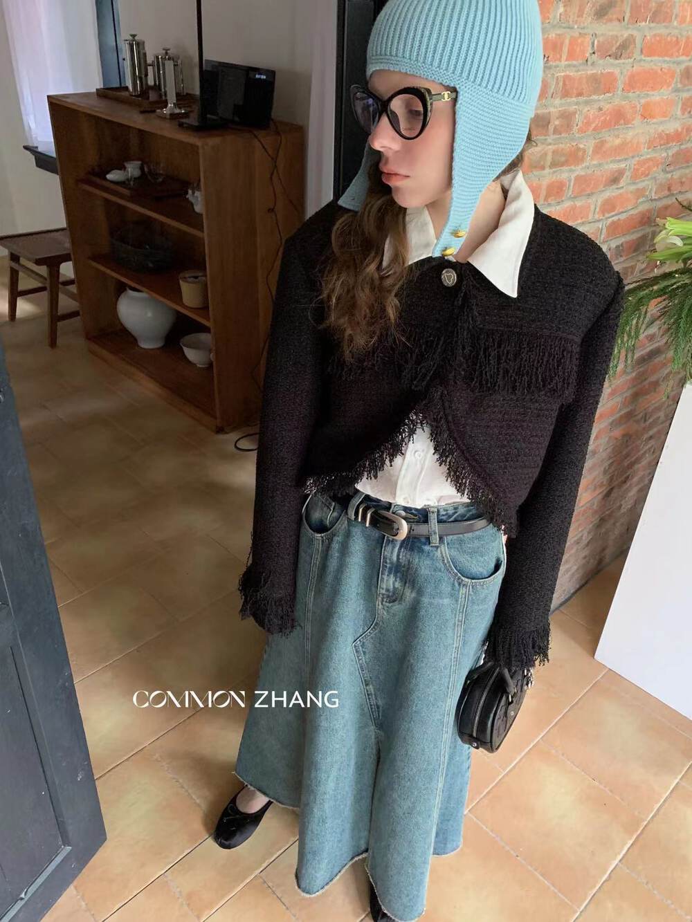 【CZ ZHANG】Xiaoxiang style short jacket (Mushu) 63304# ZXL