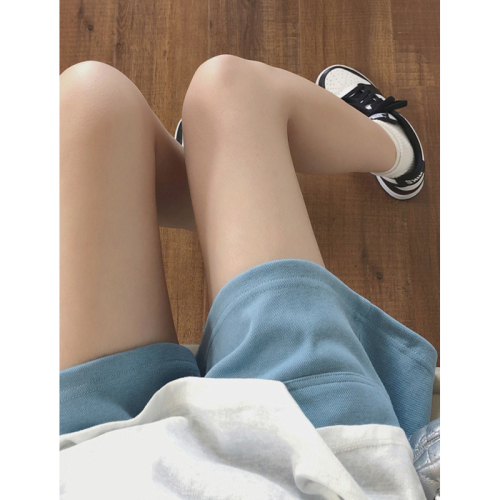 High-quality/65 Zhudi/casual sports a-line shorts summer new high-waist hot pants wide-leg drape shorts