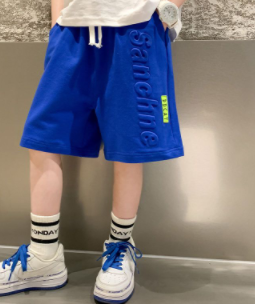 Boys' shorts summer thin section children's summer five-point pants sports pants in the big boy boys pants trendy