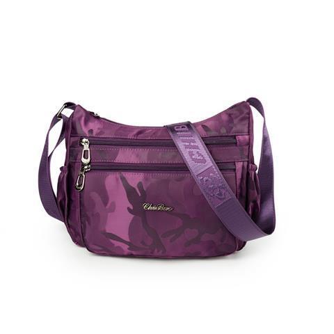 Bag new Korean version canvas bag one shoulder diagonal nylon outdoor messenger bag mother bag Oxford cloth female bag