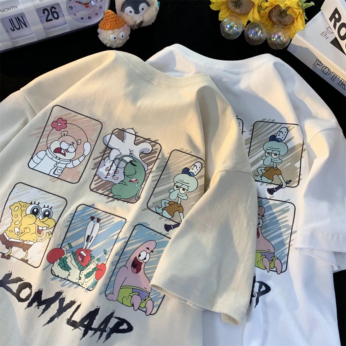 Real price pure cotton wrap collar 2023 summer new 200g pure cotton pull shoulder strip pure cotton short-sleeved T-shirt