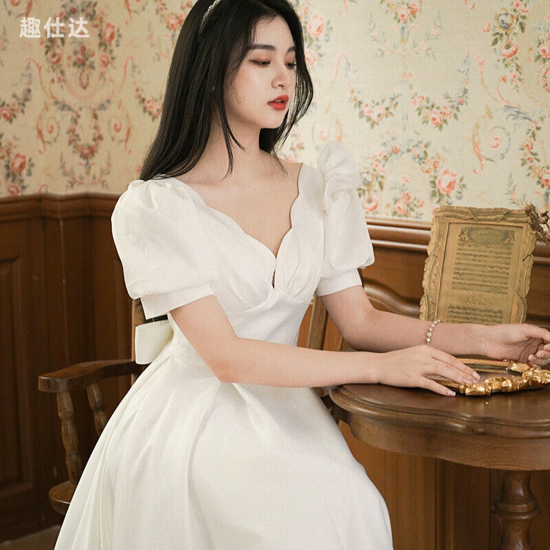 Evening dress 2023 new banquet style elegant dress light luxury western decoration body-fitting wedding dress can be worn at ordinary times