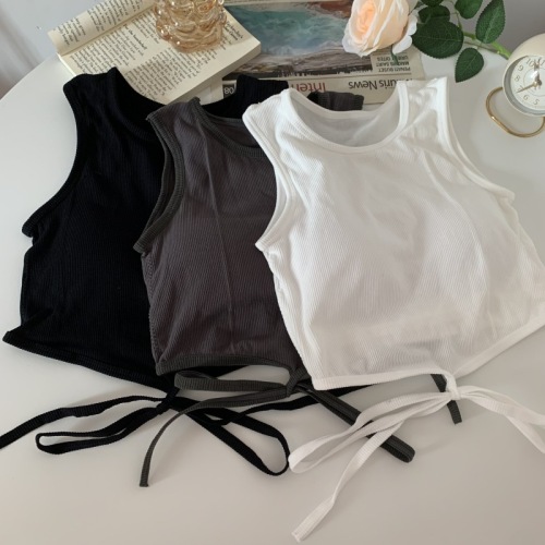 Real price summer Korean version sexy and beautiful back with straps and a tank top that can be worn on the outside and paired with a top to create a slimming fit