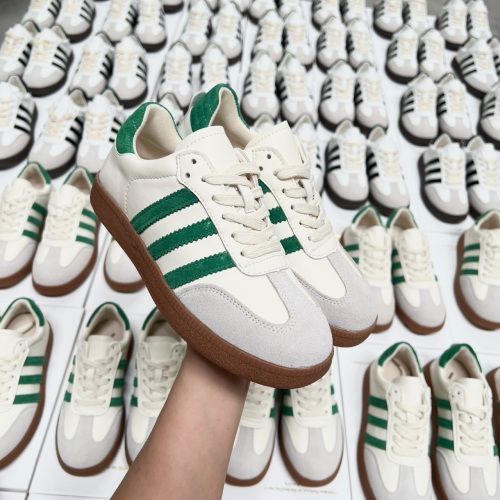 Big goods real leather German training shoes  spring new flat casual all-match small white shoes sporty and elegant