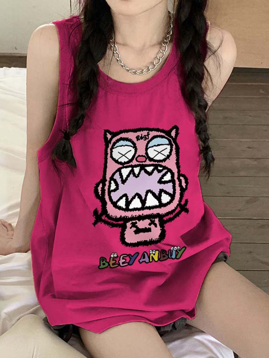 Pure cotton combed 200g 21pcs + threaded collar vest sleeveless T-shirt female vest