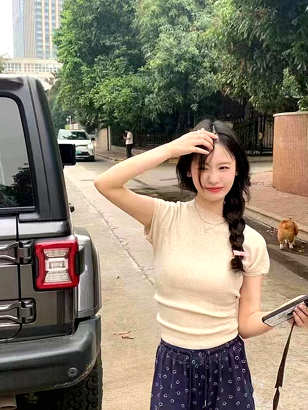 2023 summer new half-high collar strappy short-sleeved knitted sweater women's pure desire style short knitted top small man