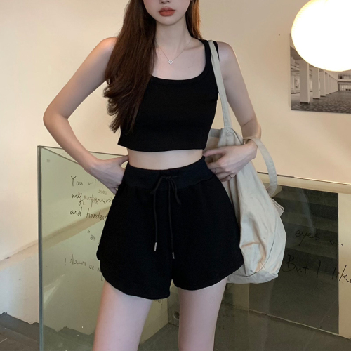 2023 summer new high-end suit fashion goddess fan casual sports suit for women