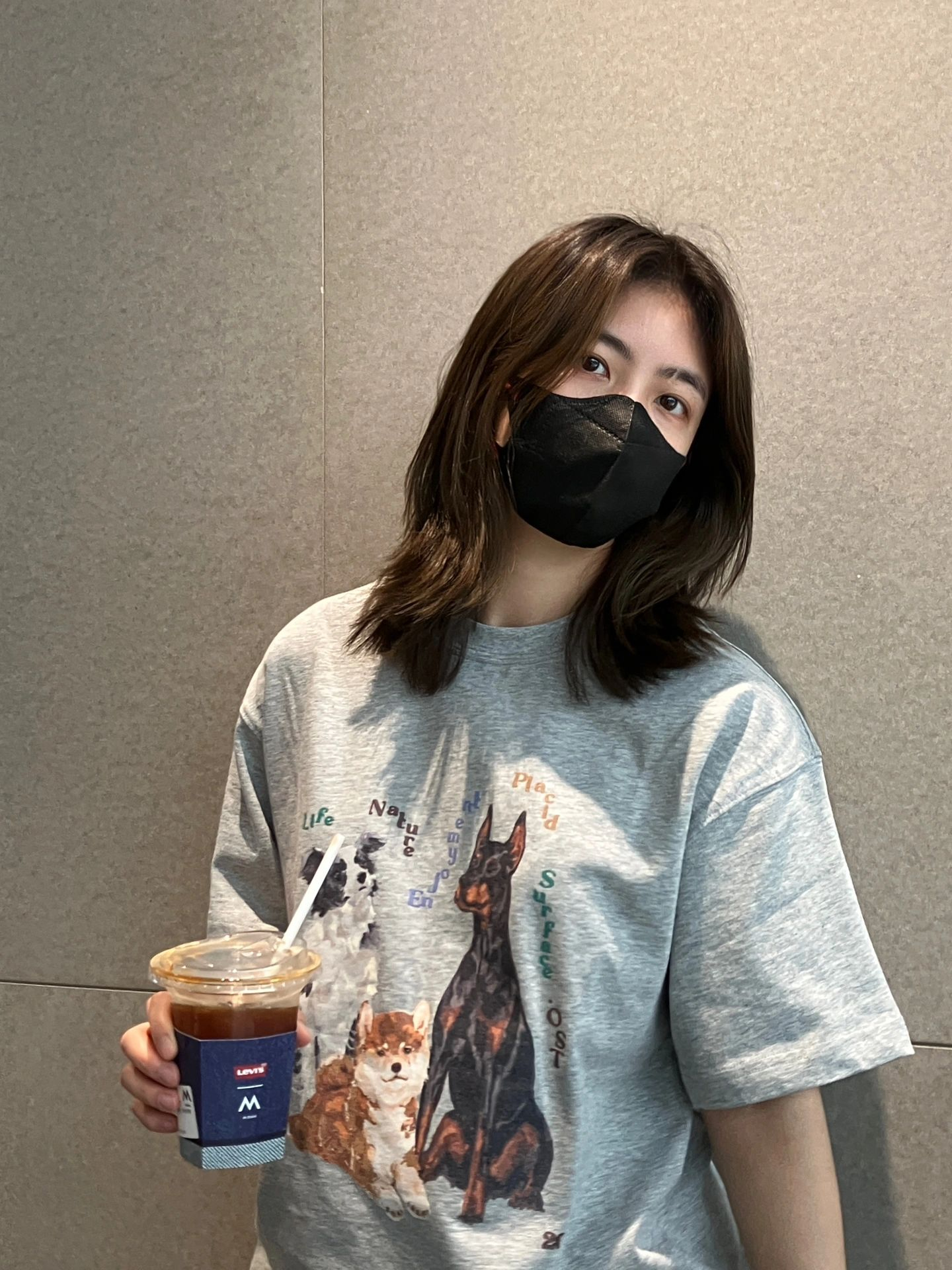 Pure cotton combed tight 200g 100% cotton quality front printing loose short sleeve t-shirt for women