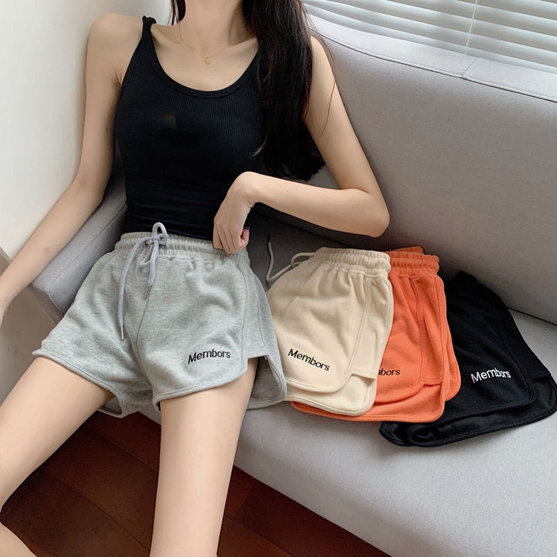 Sports shorts women's loose summer home home Korean style outerwear trendy casual high waist thin pajamas all-match