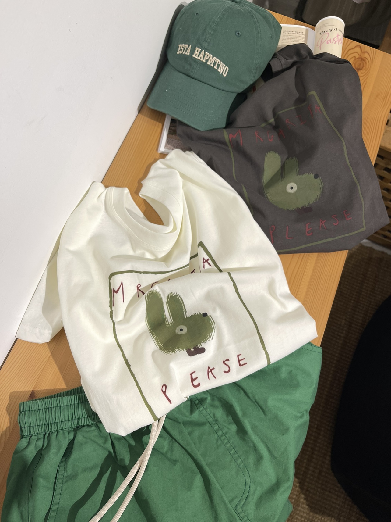 2023 New Heavyweight/Combated Cotton Back Wrap Collar Seamed S-XXXL Summer Short-sleeved T-Shirt for Women