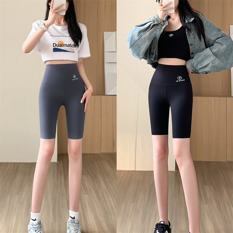 Price~Large size fat mm shark pants five-point thin section high waist abdomen wear yoga sports airplane pants