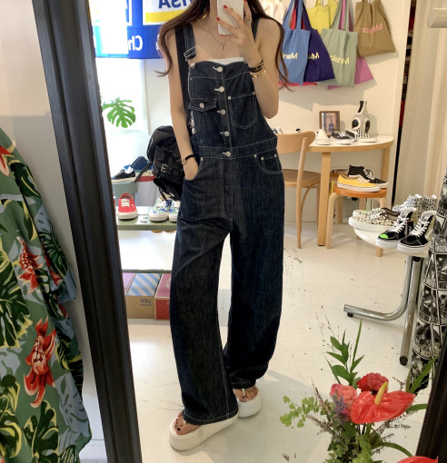 Cool and stylish outdoor street one-piece wide-leg casual pants for women