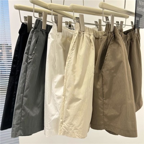 Korean version of super good-looking sports overalls women's summer loose wide-legged high-end casual casual all-match straight casual shorts