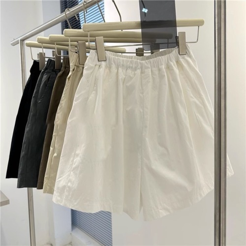 Korean version of super good-looking sports overalls women's summer loose wide-legged high-end casual casual all-match straight casual shorts