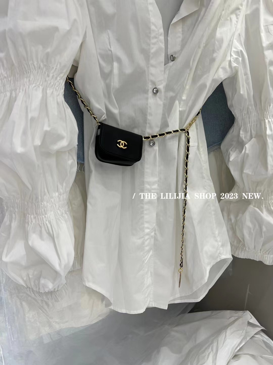 2023 Spring Chic Top Retro Hong Kong Style Shirt Sunscreen Cardigan Thin Section Long Sleeve White Shirt Jacket Women