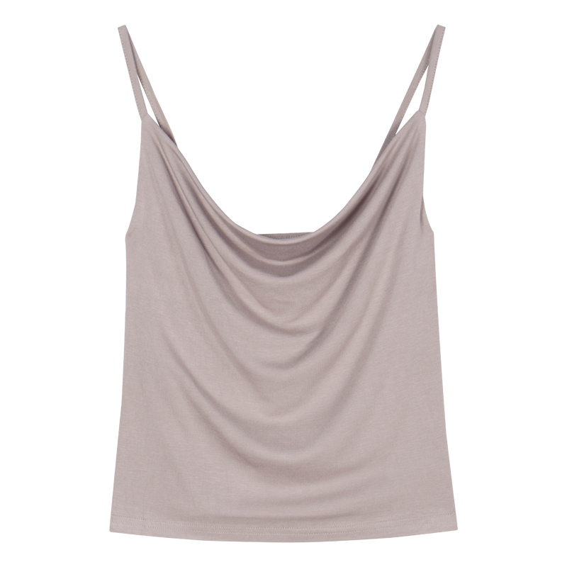 Pure desire wind pleated camisole female summer sweet hot girl sexy French sleeveless short waist top outerwear