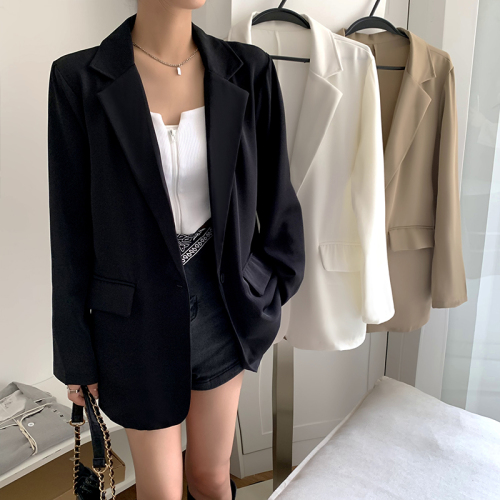  autumn new loose suit jacket female small temperament casual small suit
