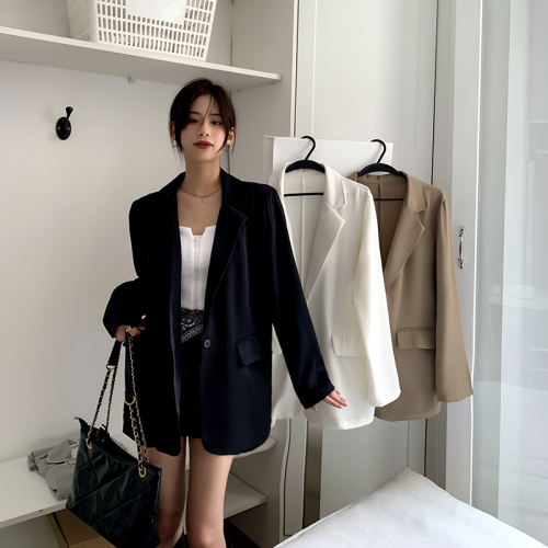  autumn new loose suit jacket female small temperament casual small suit