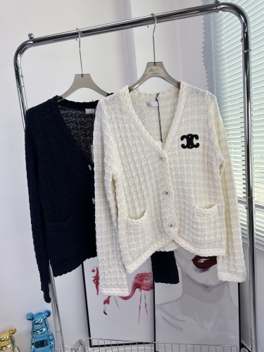 Cardigan 2023 Autumn New Wool Knitwear Design Sense Niche Western Style Tops