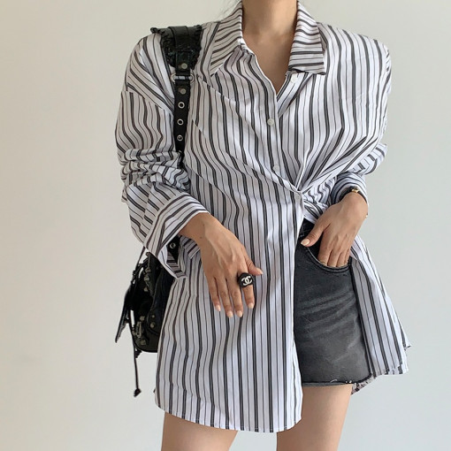 Original spot simple striped shirt