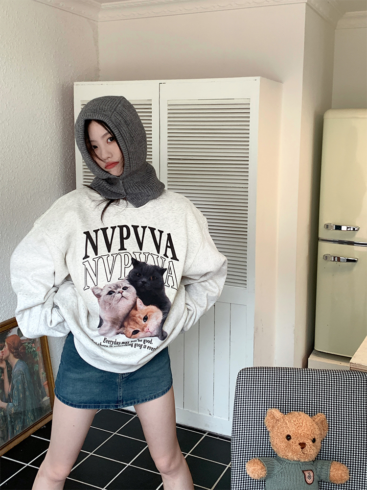 Official picture 260g big fish scale sweater women's large size back wrap collar pull shoulder line M-XXXL