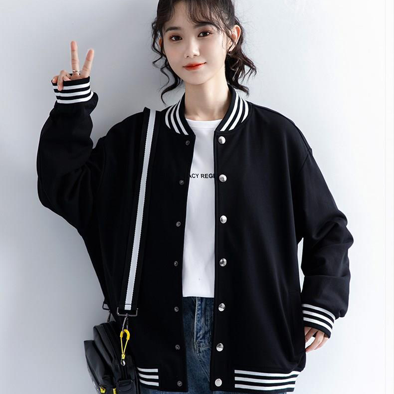 2023 Early Autumn Trendy and Versatile New Style Female Student American Baseball Uniform Girls Back-to-School Jacket Korean Style Top Jacket