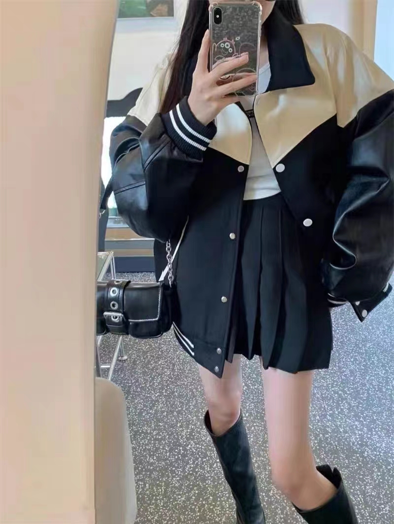 Korean version of baseball uniform for men and women, autumn trendy casual versatile handsome jacket ins student long-sleeved sports jacket