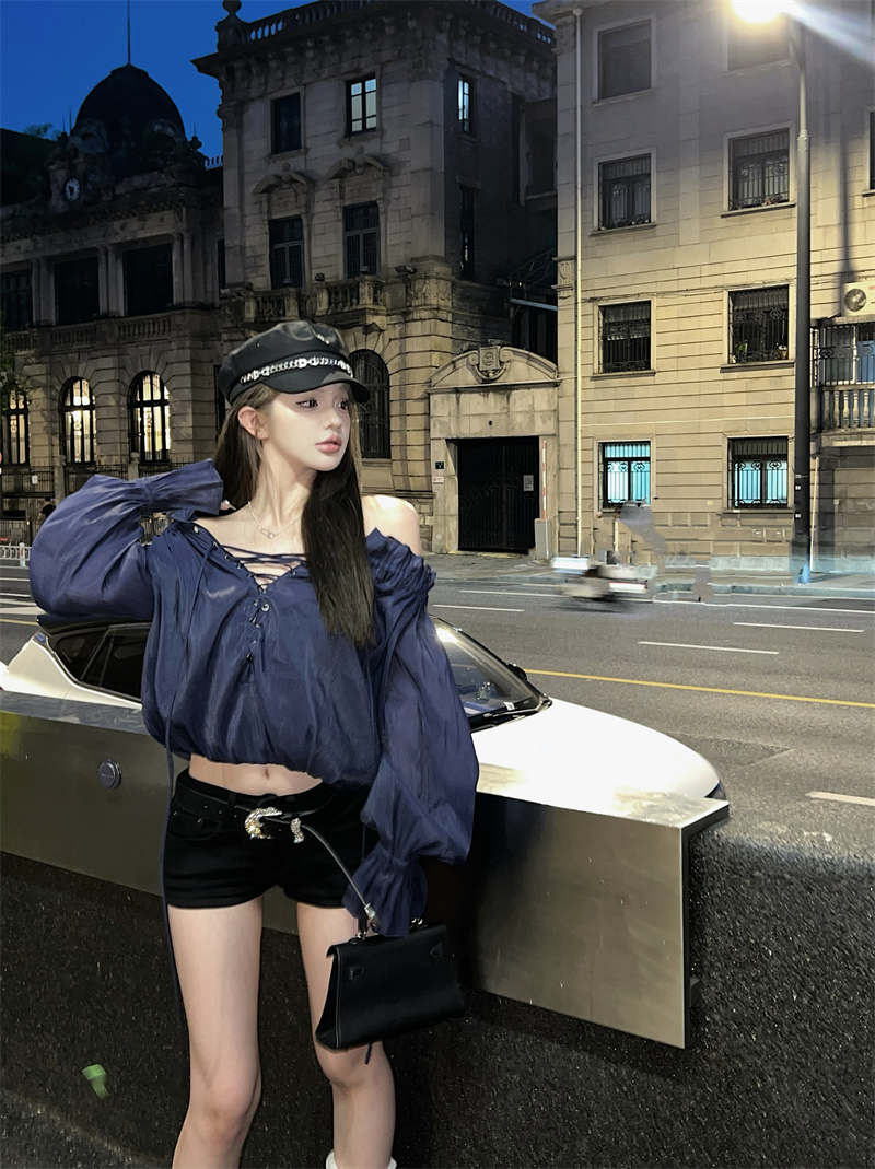 One shoulder two wear dress top