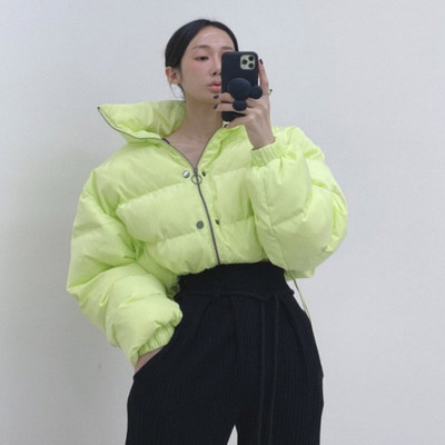 Original winter new BF stand collar cotton coat women's short down cotton bread coat cotton coat