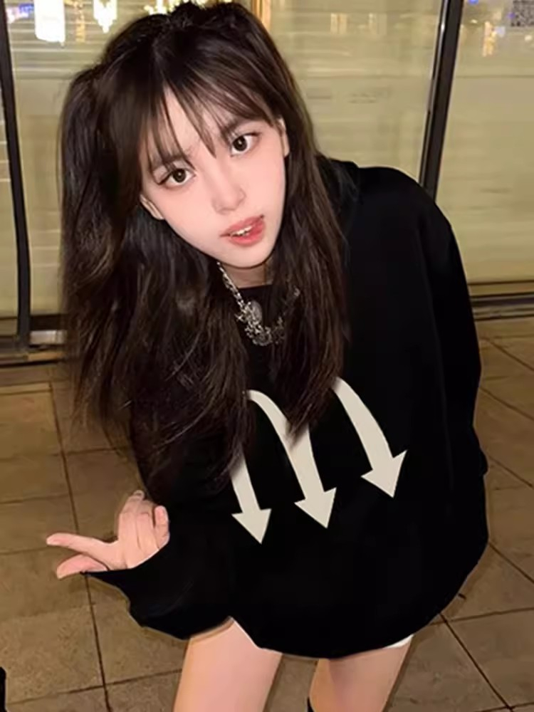 秋冬季仿棉華棉複合牛奶絲320克銀狐絨420克圓領連帽雙帽寬鬆衛衣
