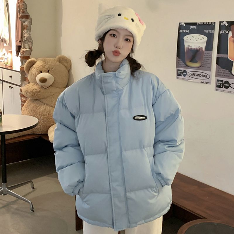 2023 Winter New Original Bakery Women's Stand Collar Short Down Down Jacket Official Photo