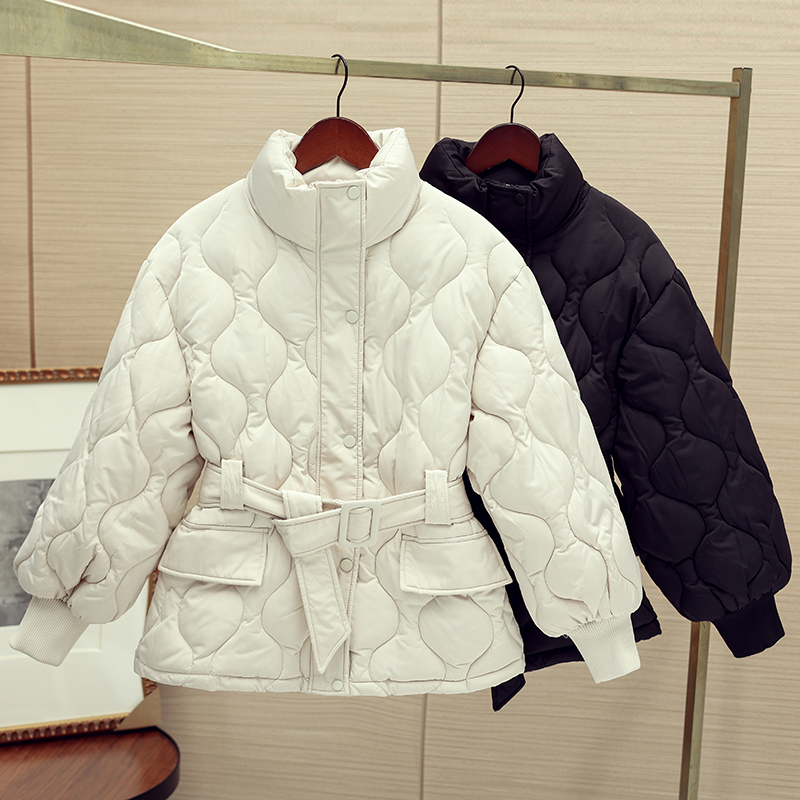 新款韓版羽絨短款ins風修身顯瘦服加厚冬裝棉服外套