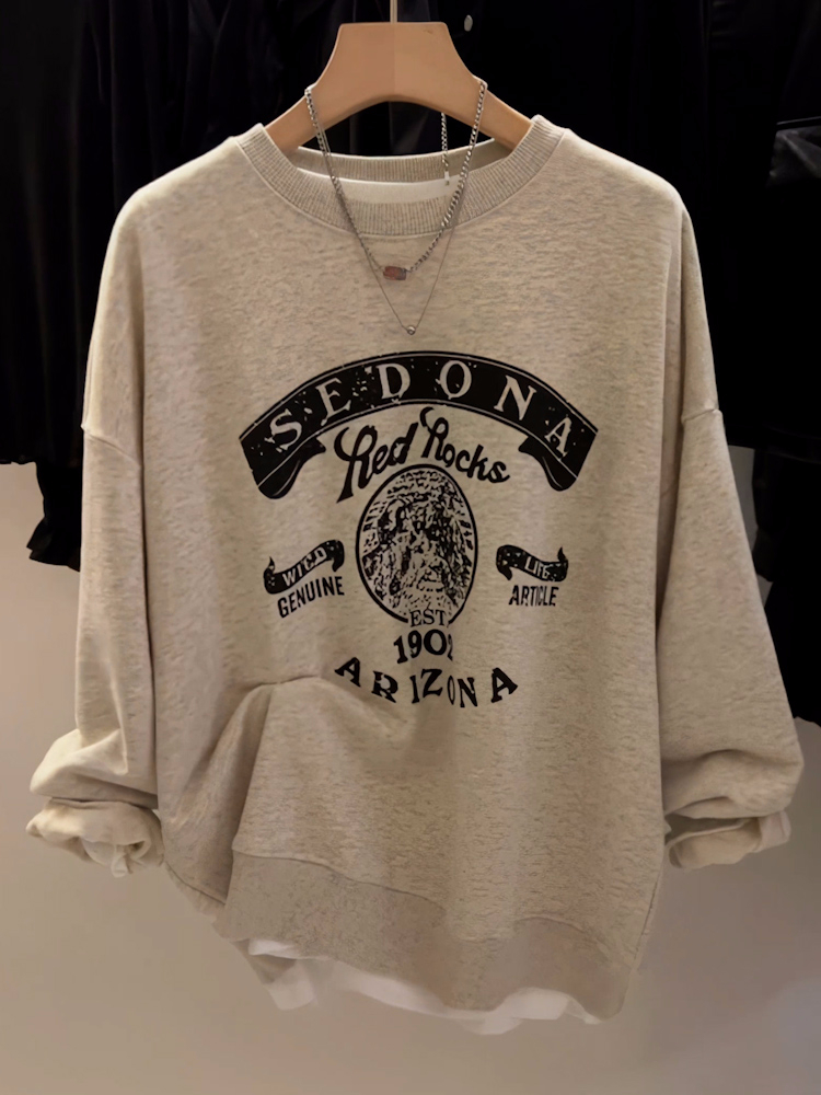 官圖  秋裝薄款衛衣女大碼 後包領 拉肩線 M-XXXL