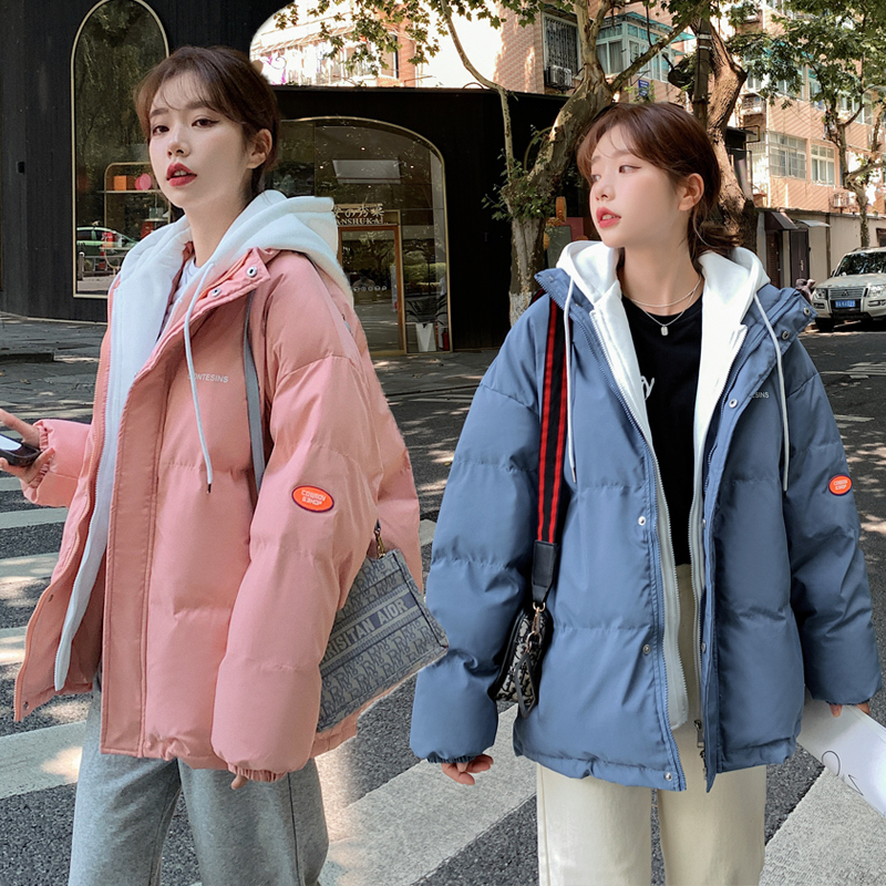 網紅羽絨服短款女學生棉衣2023年冬季新款小個子棉服外套棉襖