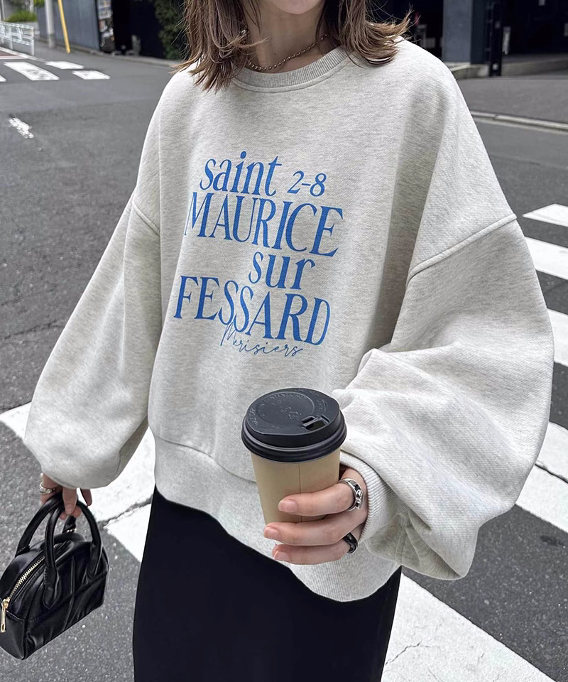 2023新款韓碼 秋裝薄款衛衣女大碼 後包領 拉肩線 M-XXXL