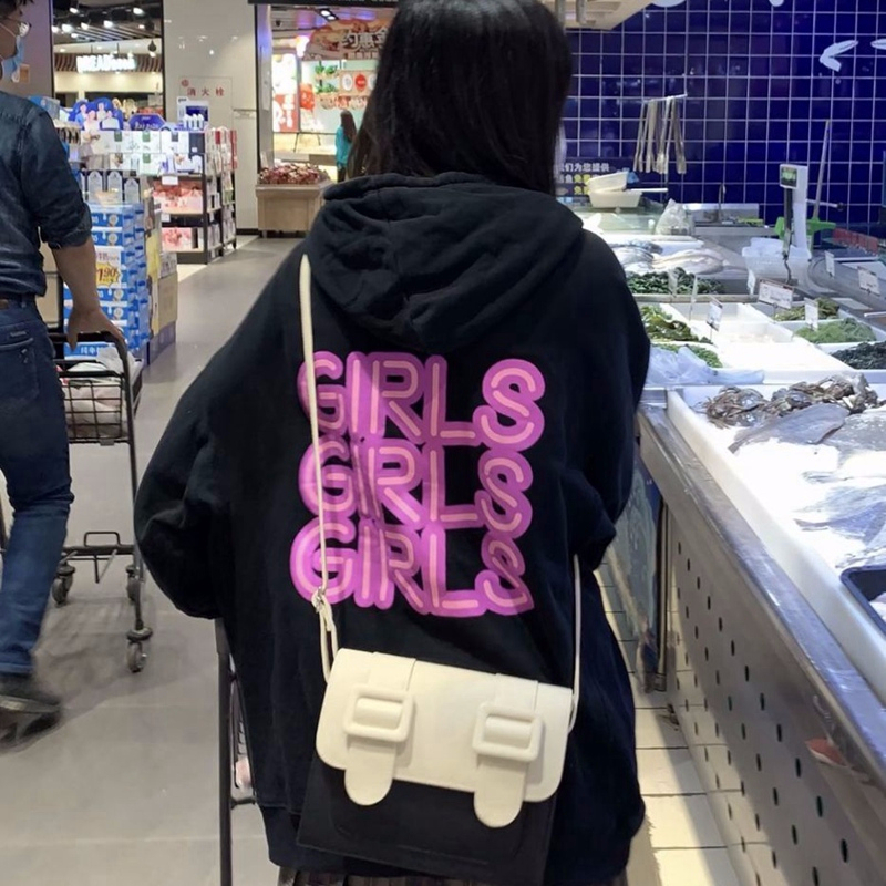 2023年新款時尚休閒女裝 加絨250g / 大衛衣連帽秋冬款衛衣女加絨