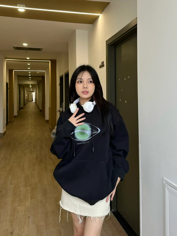 防棉華棉複合牛奶絲300克/銀狐絨400克連帽衛衣女