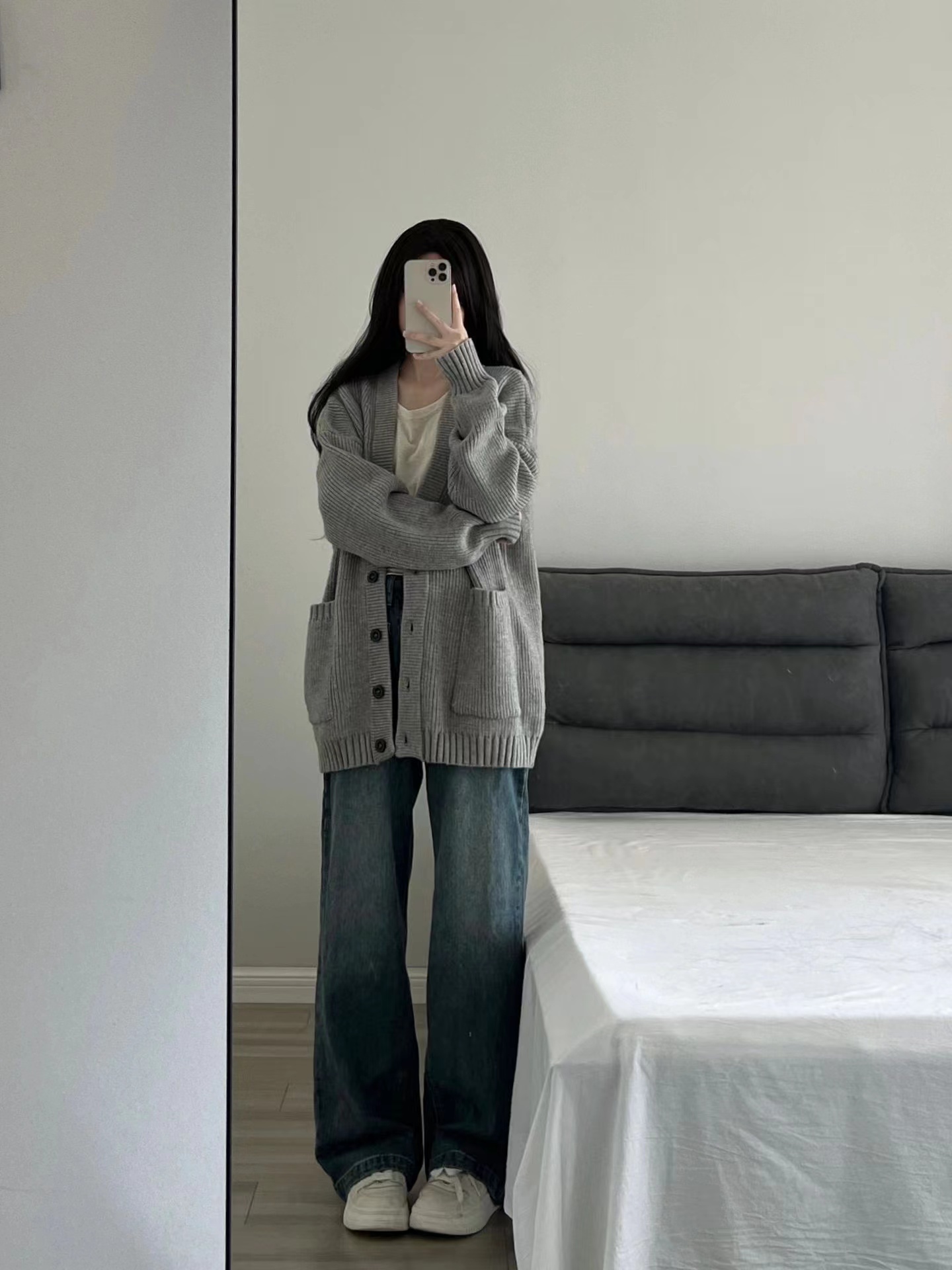 早秋穿搭酷鹽系時尚減齡網紅炸街可鹽可甜港風復古chic兩件套裝女