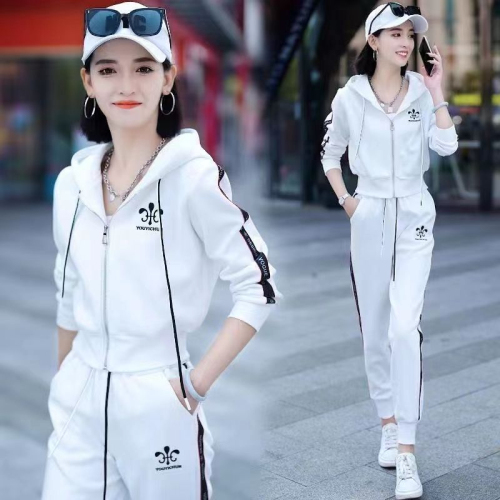 Spring and Autumn suit new popular slimming and elegant casual fashion sportswear suit for small women