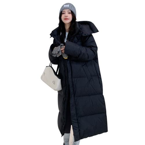 oversize bread coat, down cotton coat, women's winter coat, mid-length thick cotton coat,  new trend