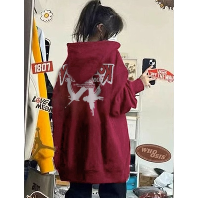 Anti-cotton Chinese cotton composite milk silk 300g/silver fox velvet 400g hooded sweatshirt for women