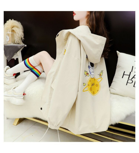 First release of Ganeri 100% polyester fiber jacket  autumn style versatile jacket for women