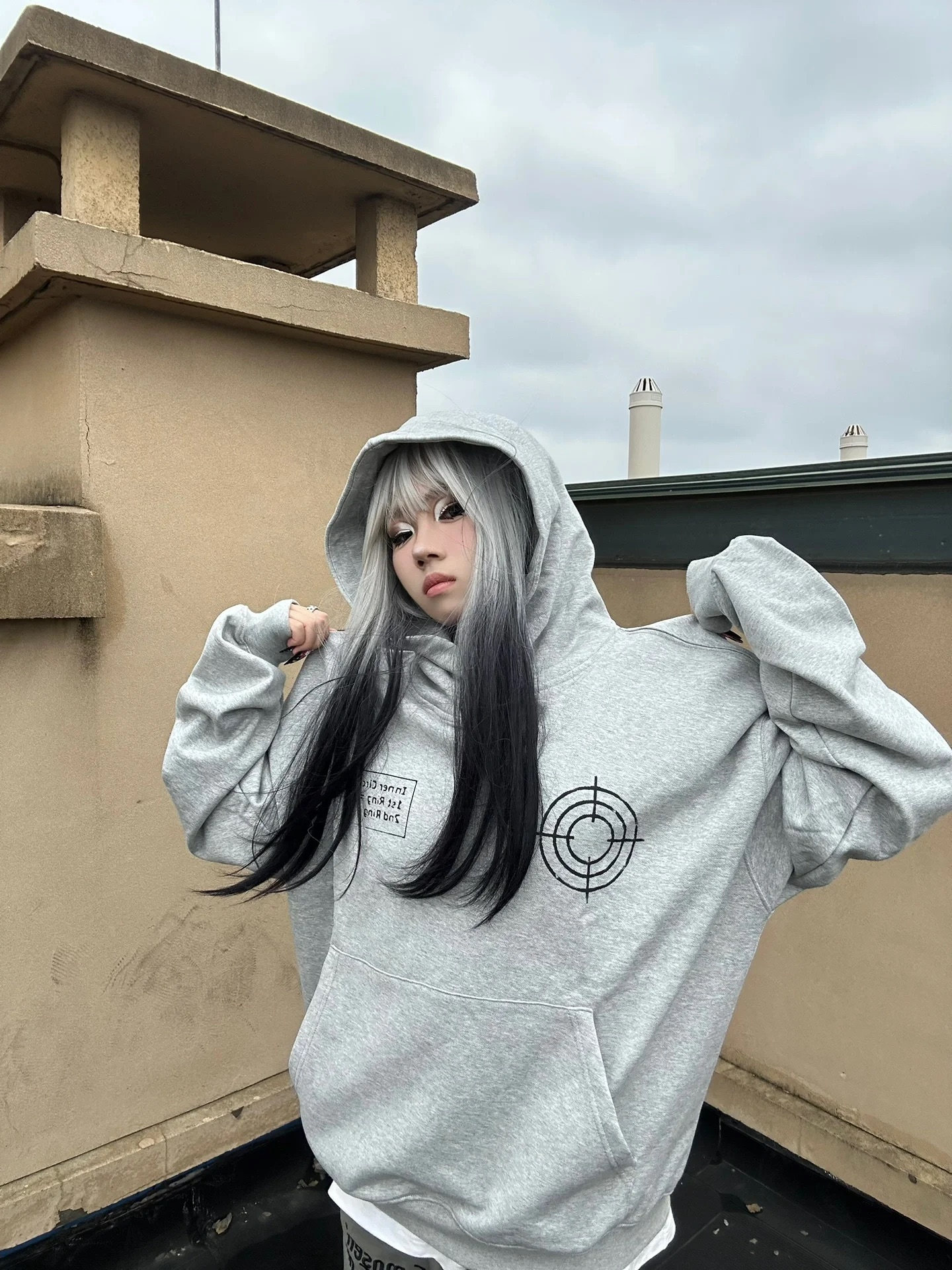 Anti-cotton Chinese cotton composite milk silk 300g/silver fox velvet 400g hooded sweatshirt for women