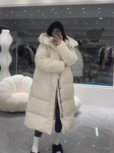 oversize bread coat, down cotton coat, women's winter coat, mid-length thick cotton coat,  new trend