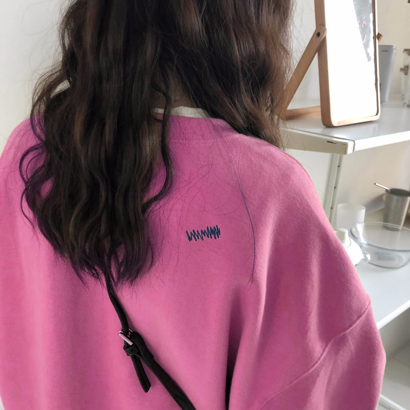 2023 new fashion casual women's clothing fleece 250g / large sweatshirt round neck autumn and winter sweatshirt for women plus fleece