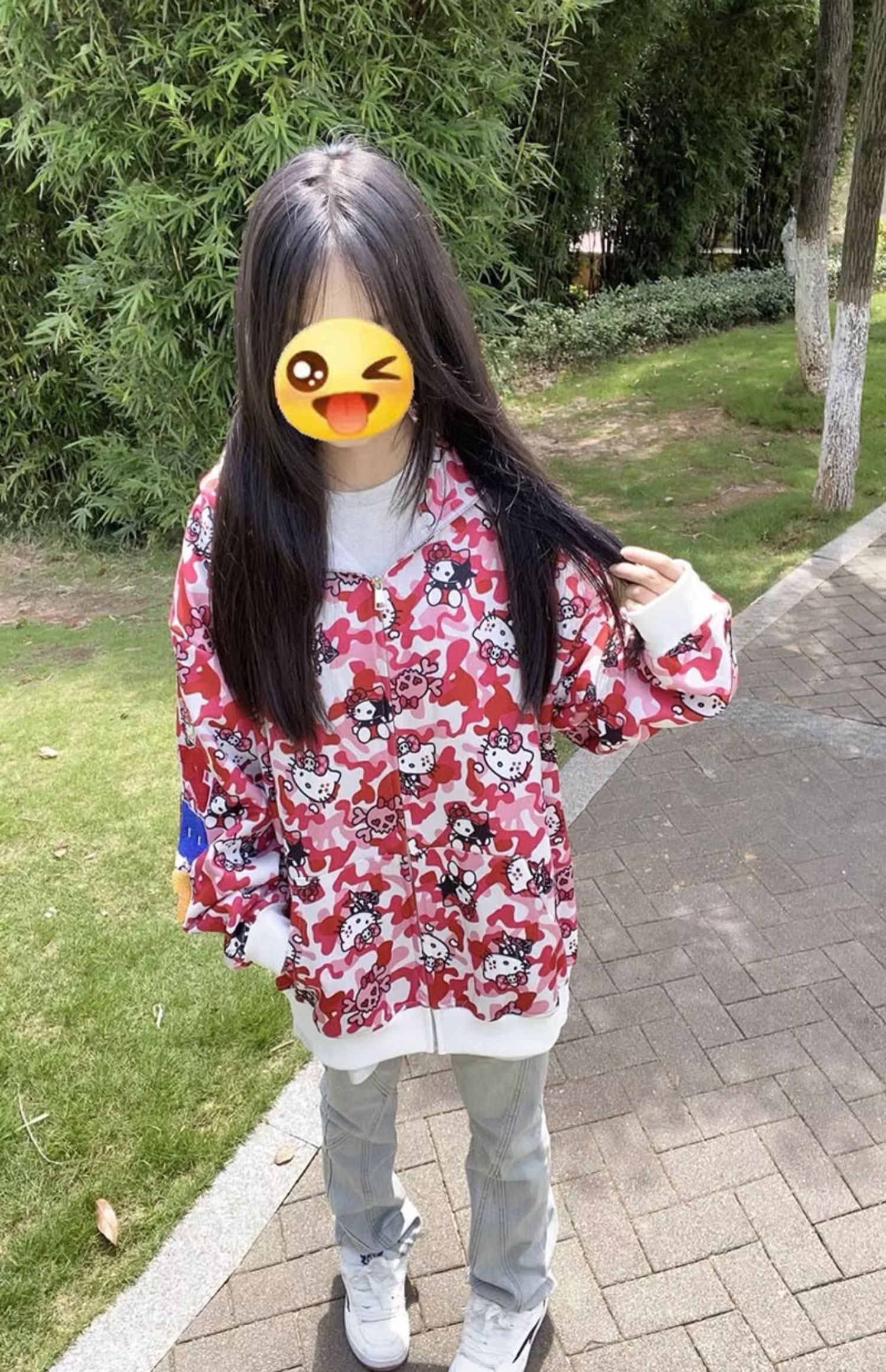 後包領雙層帽不起球配棉螺口 仿棉華棉複合310剋薄款衛衣女毛巾繡