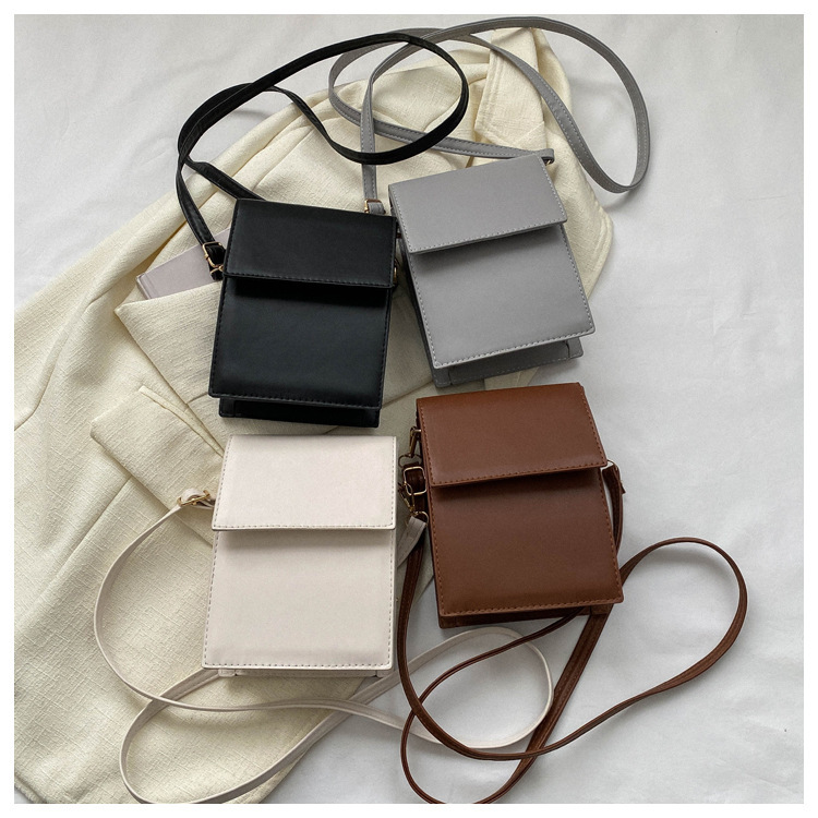 Foreign trade mobile phone crossbody women's small bag 2023 new trendy casual bag women's simple foreign style shoulder bag