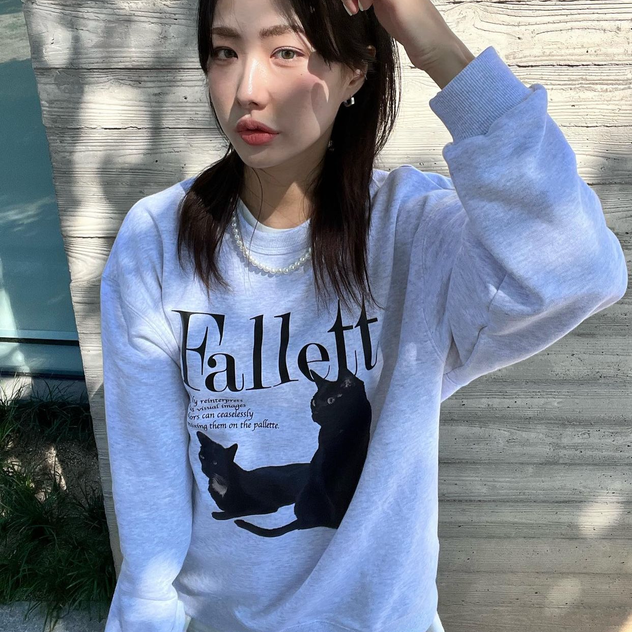 官圖 華棉複合薄款310克/加絨410克 秋冬裝衛衣女印花寬鬆大碼